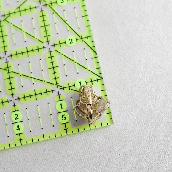 Vintage Crown Trifari Faux Pearl Bracelet Clip On Earrings Set Gold Tone - Picture 10 of 11